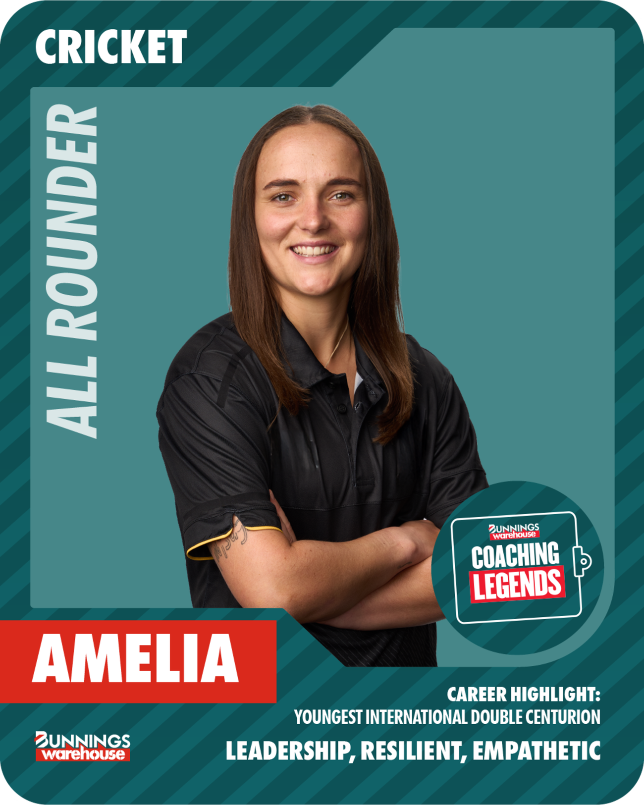 Coaching Legends- TradingCard- Amelia_Green