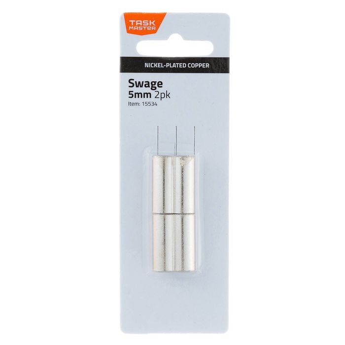 Taskmaster 5mm Copper Swage - 2 Pack