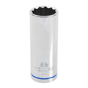 Trojan 22mm 1/2" Drive Deep Socket