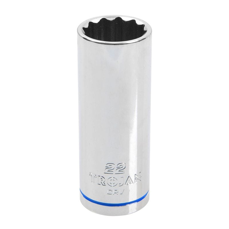 Trojan 22mm 1/2" Drive Deep Socket