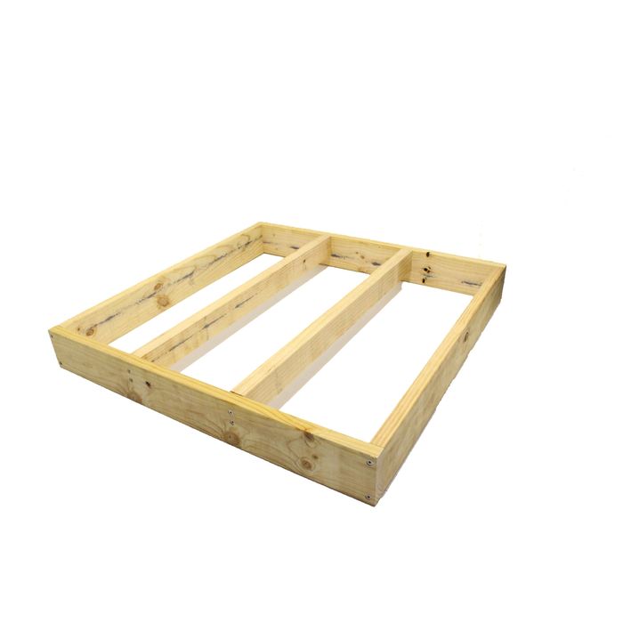 Good Times Decking 1116 x 1116mm 140 x 35mm Base Frame Flat Packed Modular Decking