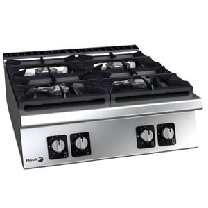 Fagor Kore 900 Series Gas 4 Burner  - Commercial Gas Cooktops (c-g940h)