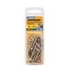 Zenith 10G x 40mm Countersunk Rib Head Chipboard Screws - 22 Pack