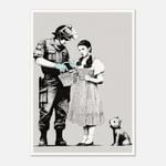 Galrie Banksy Stop and Search Poster 2007 - Museum Quality Art Print, Poster Only, A4 21 x 30cm (8 x 12inch)