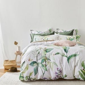 Iris Quilt Cover Set Double 180x210cm Myhouse