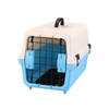 Yes4pets Small Portable Plastic Dog Cat Pet Pets Carrier Travel Cage With Tray-blue