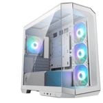 MSI MAG PANO M100R PZ WHITE Micro ATX Case, 1x USB 3.2, 2x USB 2.0, 1x Audio, 1x Mic, 4x PCI-E, 2x 2.5', 2x 3