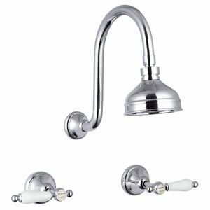 Mondella WELS 3 Star 9L/min Chrome Maestro Lever Handle Shower Set