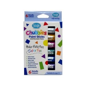 Boyle Chubbies Metallic - 6 Pieces