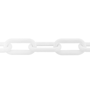 Pinnacle 8mm 5/16" x 4m White Plastic Chain