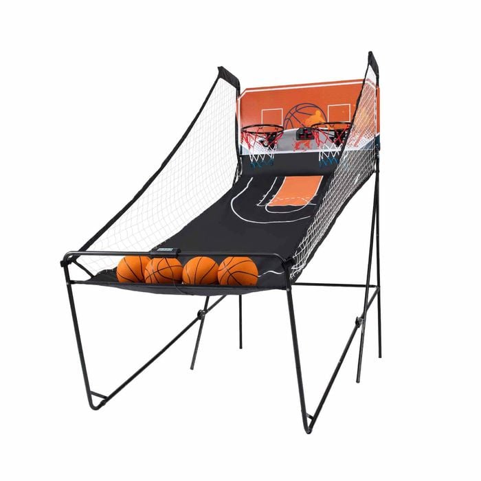 Costway Dual Shot Arcade Basketball Game Foldable Shooting Match Play