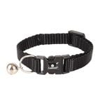 Flamingo 15-22cm Black Ziggi Kitten Collar