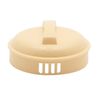 Kh Beverage Pourer Lid Traditional Yellow Polypropylene 12 Pack
