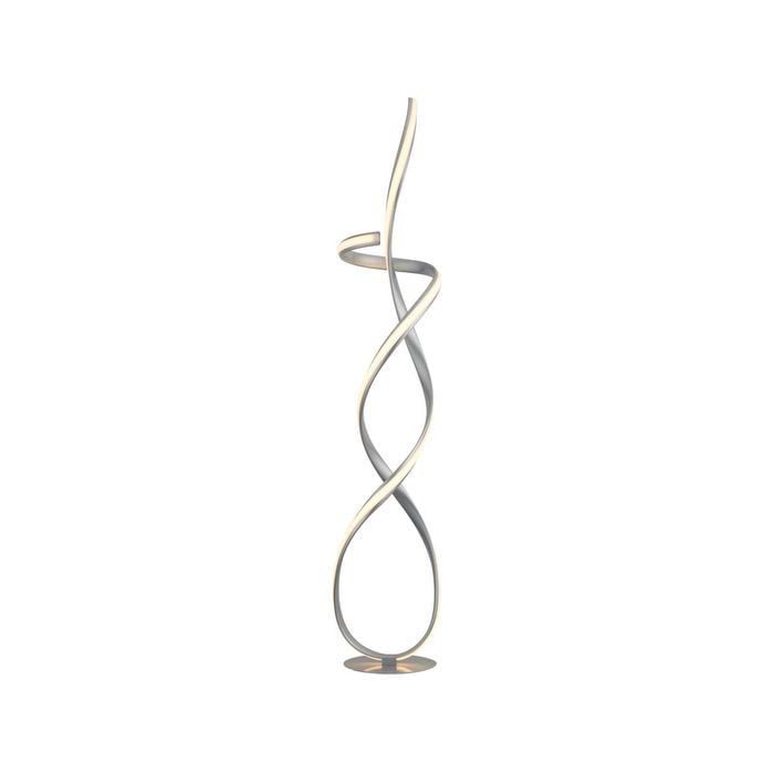 Lexi Lighting Ainhoa LED Floor Lamp - Satin Chrome 140 cm