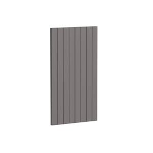 Kaboodle 400mm Smoked Grey V-Groove Cabinet Door