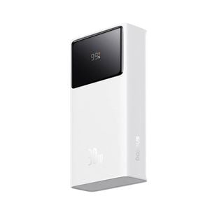 Baseus Star-lord Digital Display Fast Charge Power Bank 30w 10,000 Mah (white)