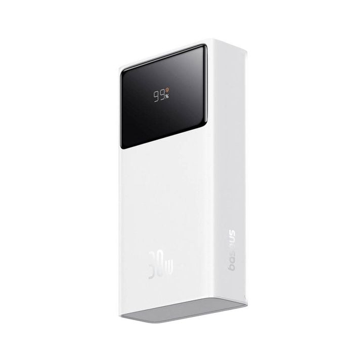 Baseus Star-lord Digital Display Fast Charge Power Bank 30w 10,000 Mah (white)