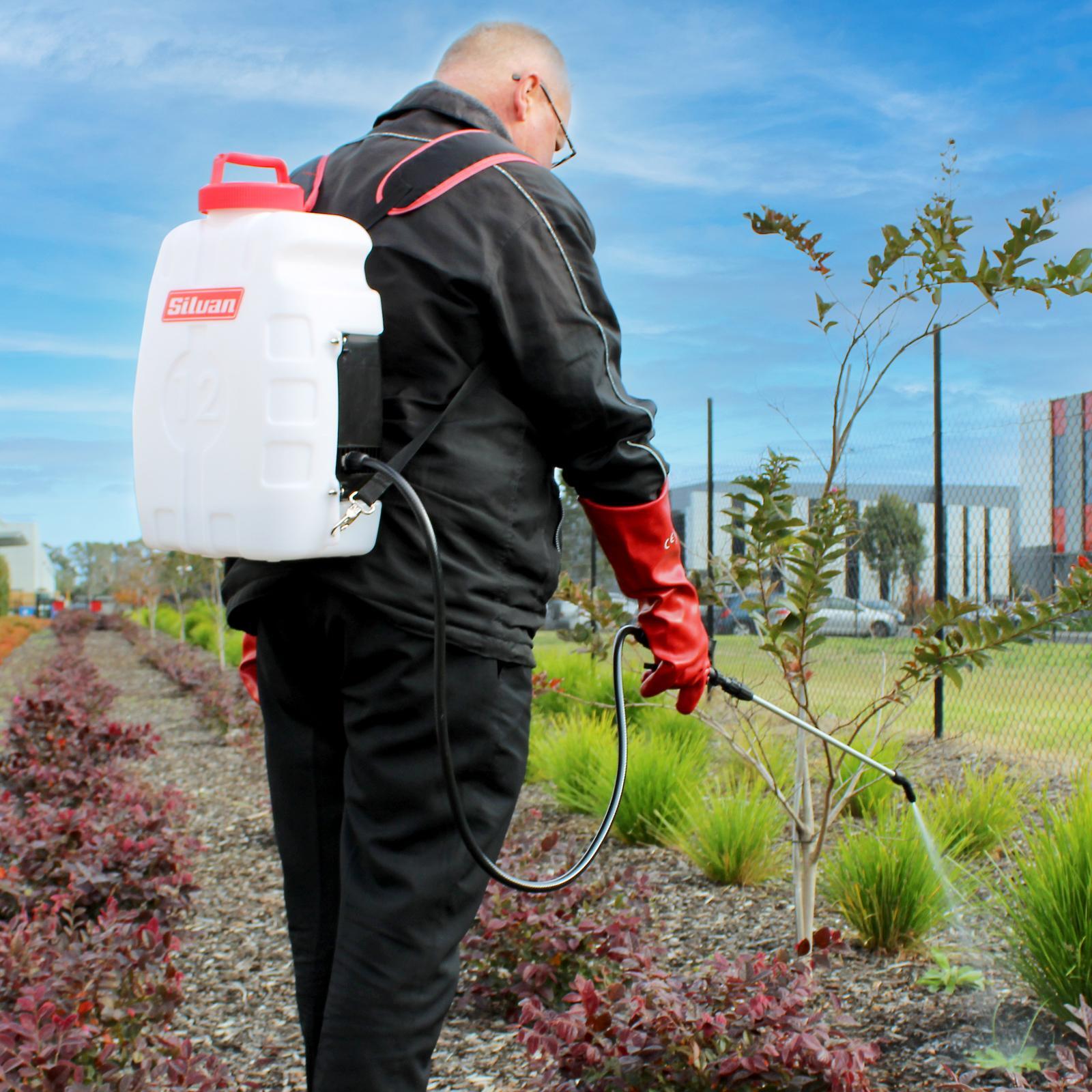 Silvan 12L Rechargeable Backpack Sprayer Bunnings Australia