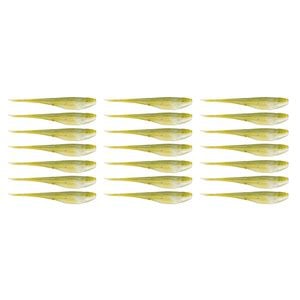 3x 7PK 3.75In Rapala Crush City The Jerk Plastic Minnow Lures -Pearl Watermelon
