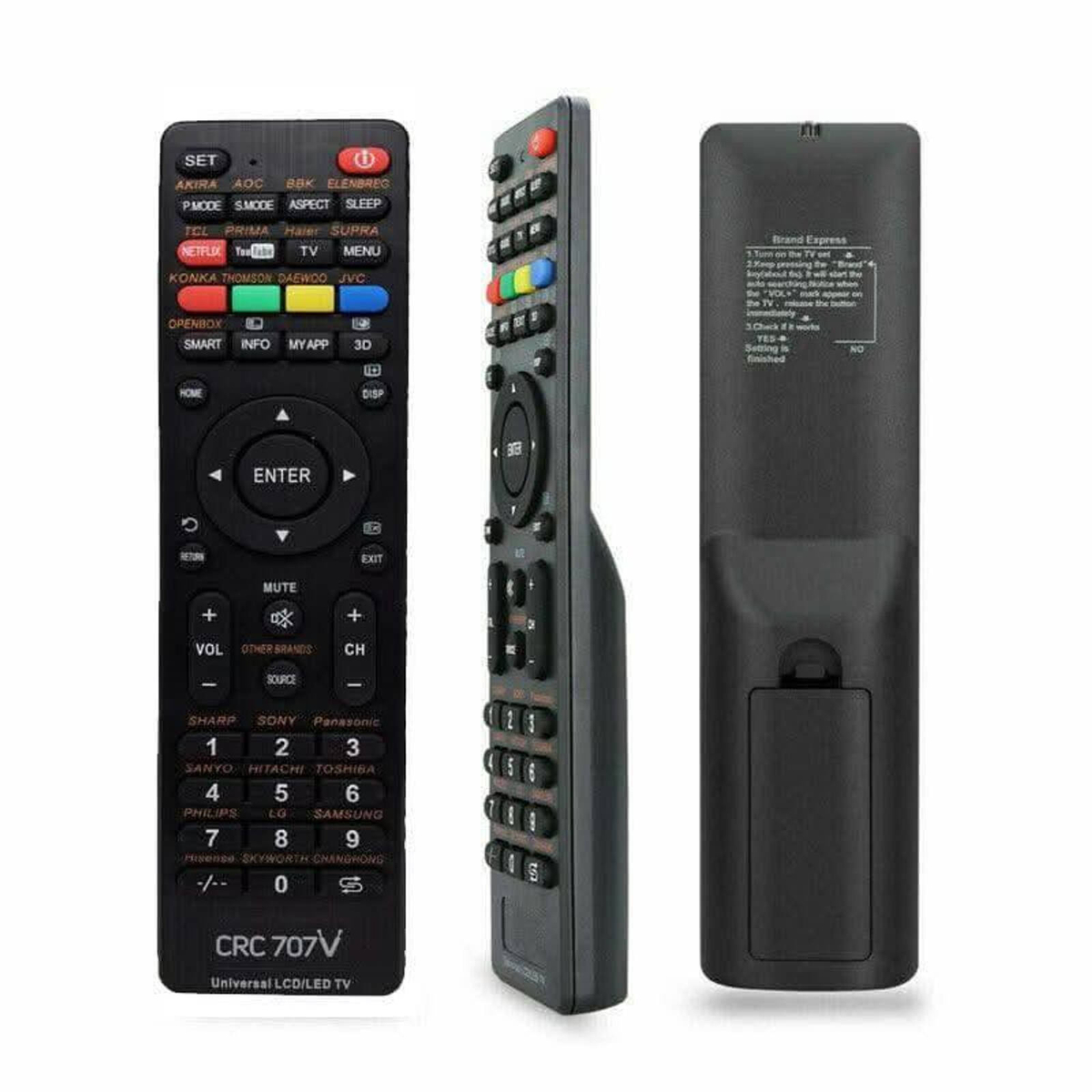 Universal Tv Smart Remote Control Controller For Lcd Led Sony Samsung ...