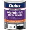 Dulux 1L Metalshield Epoxy Enamel Flat Paint Black