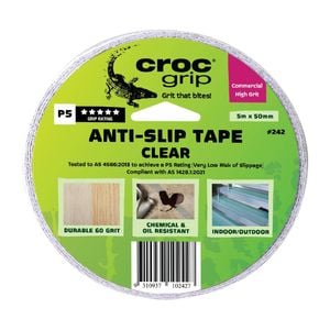 Croc Grip 48mm x 5m Clear Anti-Slip Tape