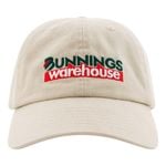 Bunnings Beige Washed Cap