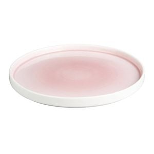 Olympia Fondant Plate Pink 270mm 4 Pack Ceramic Dinnerware