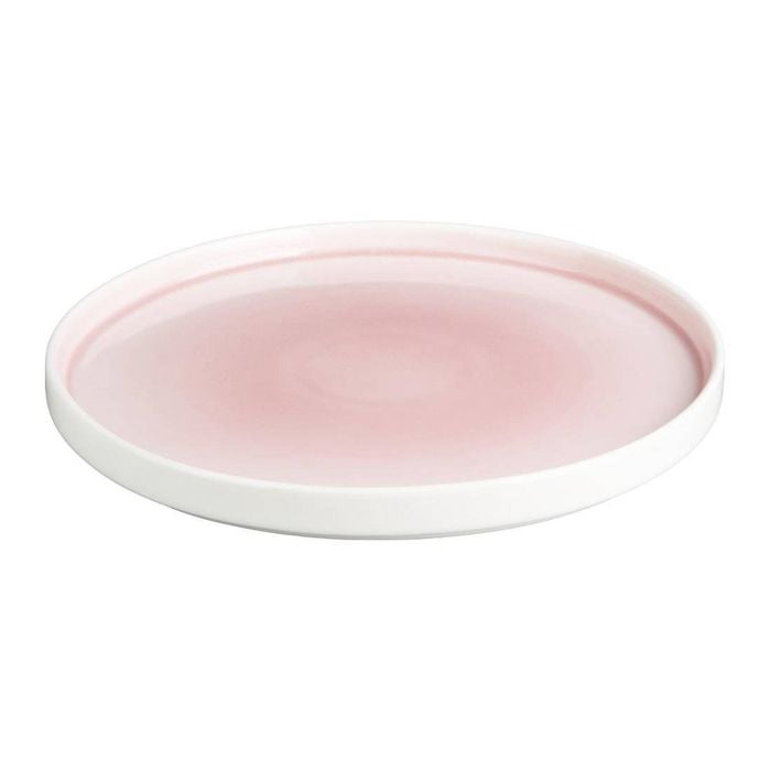 Olympia Fondant Plate Pink 270mm 4 Pack Ceramic Dinnerware