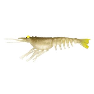Nomad Design Live Ops Switcher Shrimp 4.25" Soft Plastic Fishing Lure Gold Bullet UV