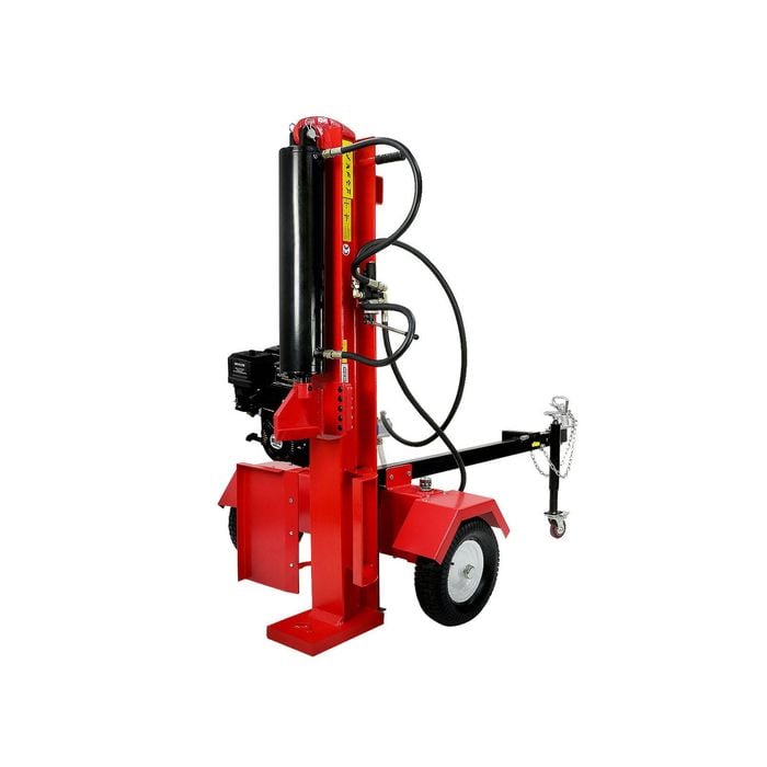 Yukon 60 Ton Petrol Log Splitter Hydraulic Vertical Horizontal Wood Cutter Timber Block Axe