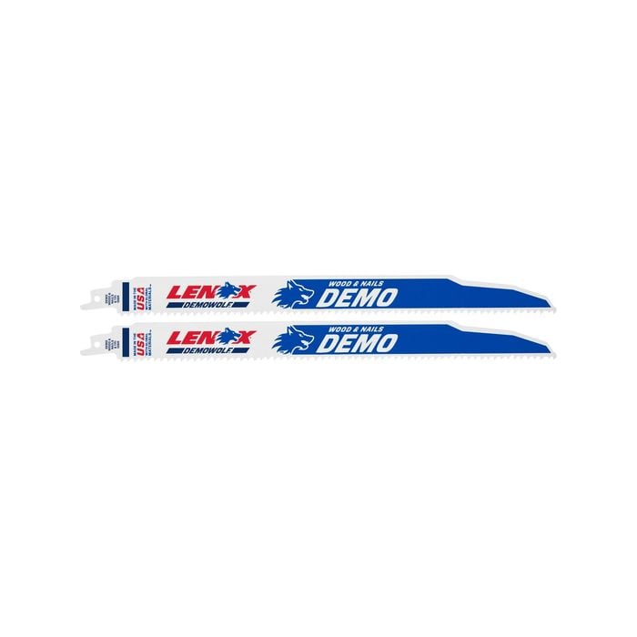 Lenox 300mm Demolition Recip Saw Blade - 2 Pack