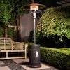 Mimosa Black Matte Lava Outdoor Gas Patio Heater