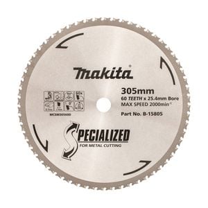 Makita 305mm 60T Metal Circ Saw Blade B-15805
