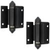 ProtectorAl Black Glass To Wall / Post Hinge