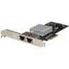 StarTech.com 10Gigabit Ethernet Card - 10GBase-T - Plug-in Card - PCIe Network Adapter Card Dual NIC ports