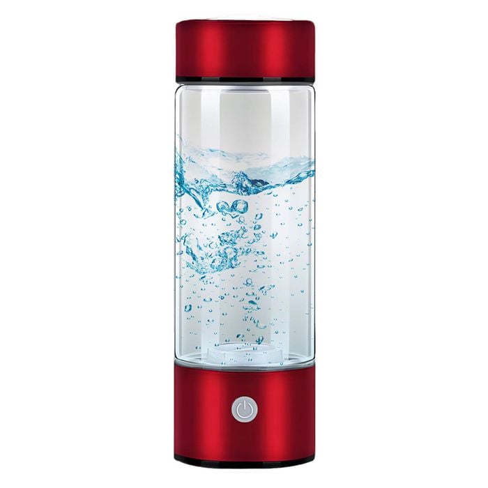 Catzon SPE PEM Hydrogen Water Bottle Generator-Red