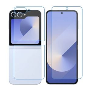 3 Pack MEZON Samsung Galaxy Z Flip6 Hydrogel Film Clear Screen Protectors