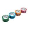 Wrap & Move 48mm x 66m Coloured Room Label Tape - 4 Set