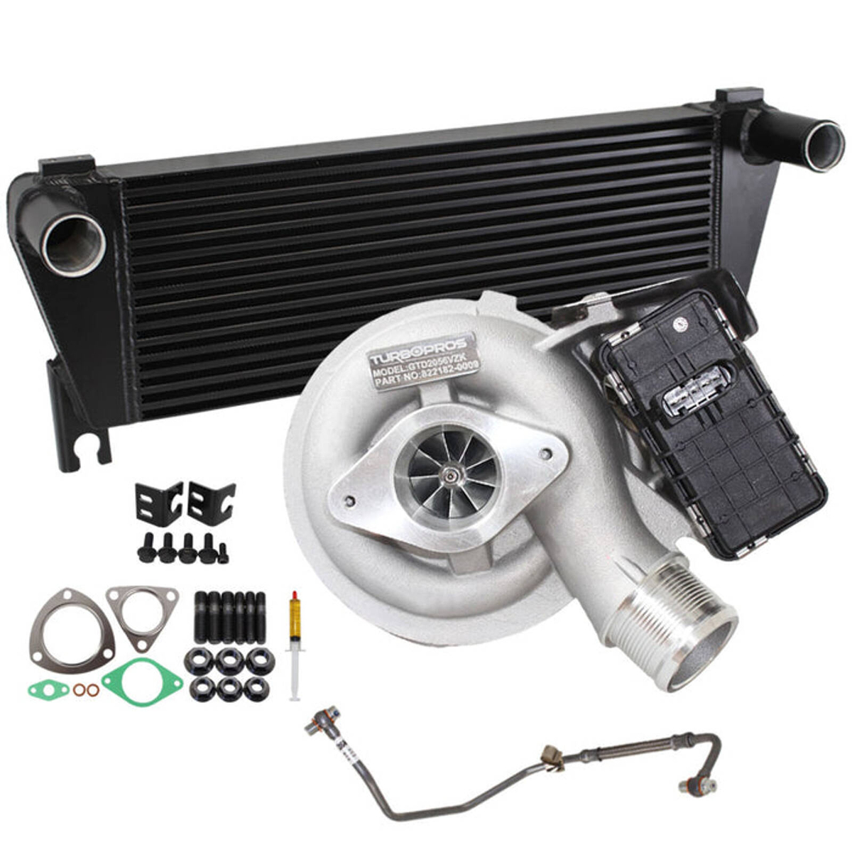 Upgrade Billet Turbo Charger With 70mm Intercooler And Genuine Oil Feed ...