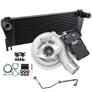Upgrade Billet Turbo Charger With 70mm Intercooler And Genuine Oil Feed Pipe For Ford Ranger 3.2l 2015 Onwards