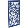 ProtectorAl 300-1200w x 1201-2400h Dark Blue/Gloss White Roses Unframed Composite Deco Panel