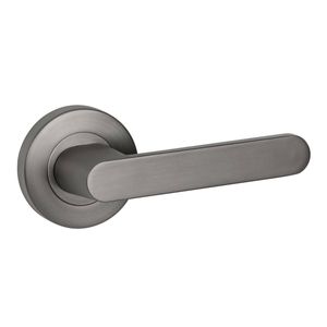 Lemaar 65mm Brush Gun Metal Grey Almeri Dummy Lever