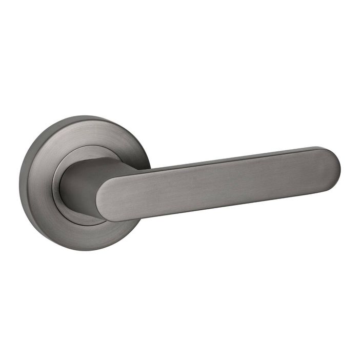 Lemaar 65mm Brush Gun Metal Grey Almeri Dummy Lever
