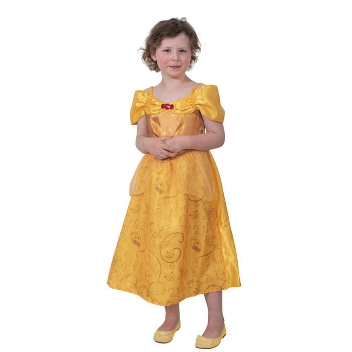 Disney Belle Filagree Costume Kids Dress Up Party Halloween Outfit Size 4-6y