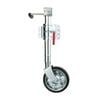 Easylift Jockey Wheel Double Clamp 8" Steel Wheel Side Wind 750lbs - JW8WDC