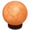 12v 12w Soccer Himalayan Pink Salt Lamp Carved Ball Rock Crystal Light Bulb On/off