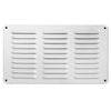 Haron 300 x 150mm White Aluminium Pressed Wall Vent