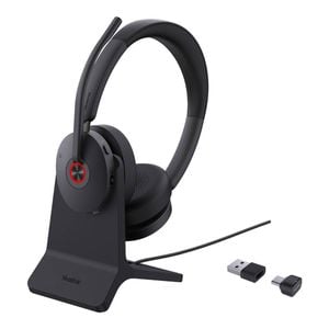 Yealink BH74 with Stand UC USB-C/A Bluetooth Headset, Active Noise Cancellation, Acoustic Shield, Wireless range 50 m
