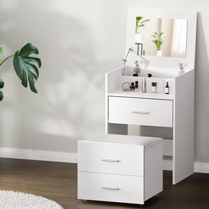 Artiss Dressing Table Mirror 2-in-1